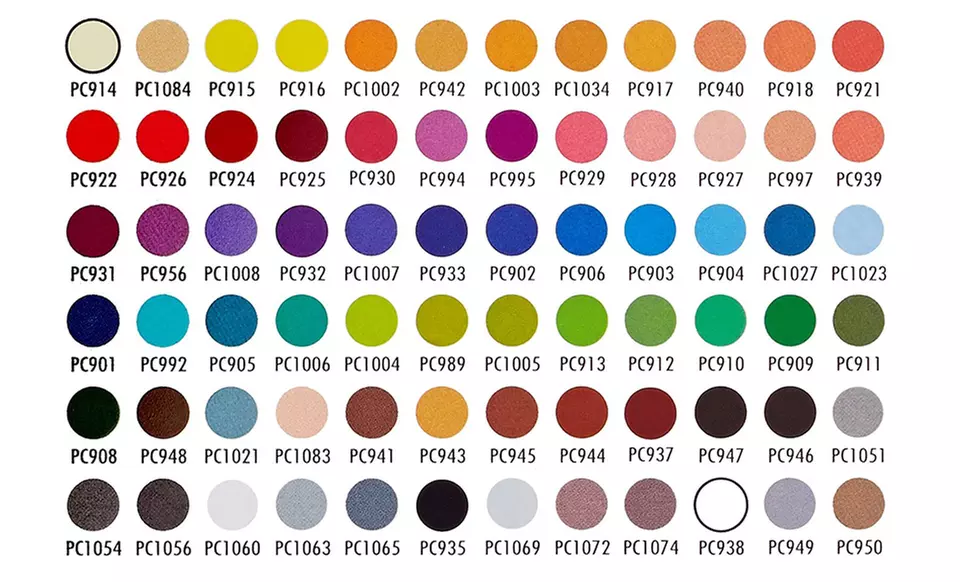 Prismacolor Premier Soft Core Colored Pencils (72-Pack) - Second Medium