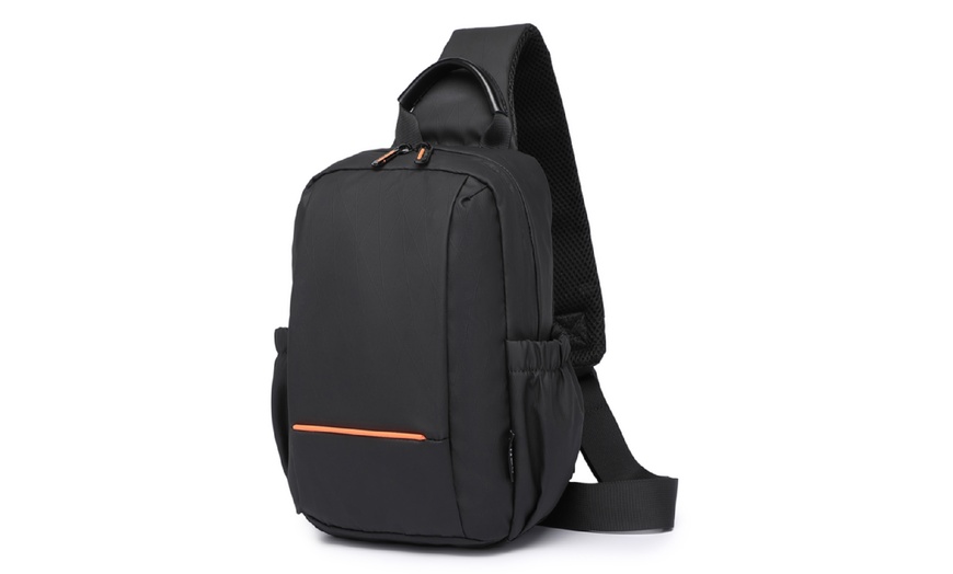 Image 3: Men's Lightweight Dalily Crossbody Bag 