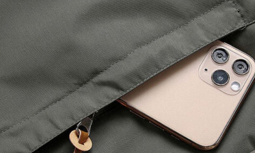 Image 9: Outdoor Hiking Windproof Men's Sports Jacket 