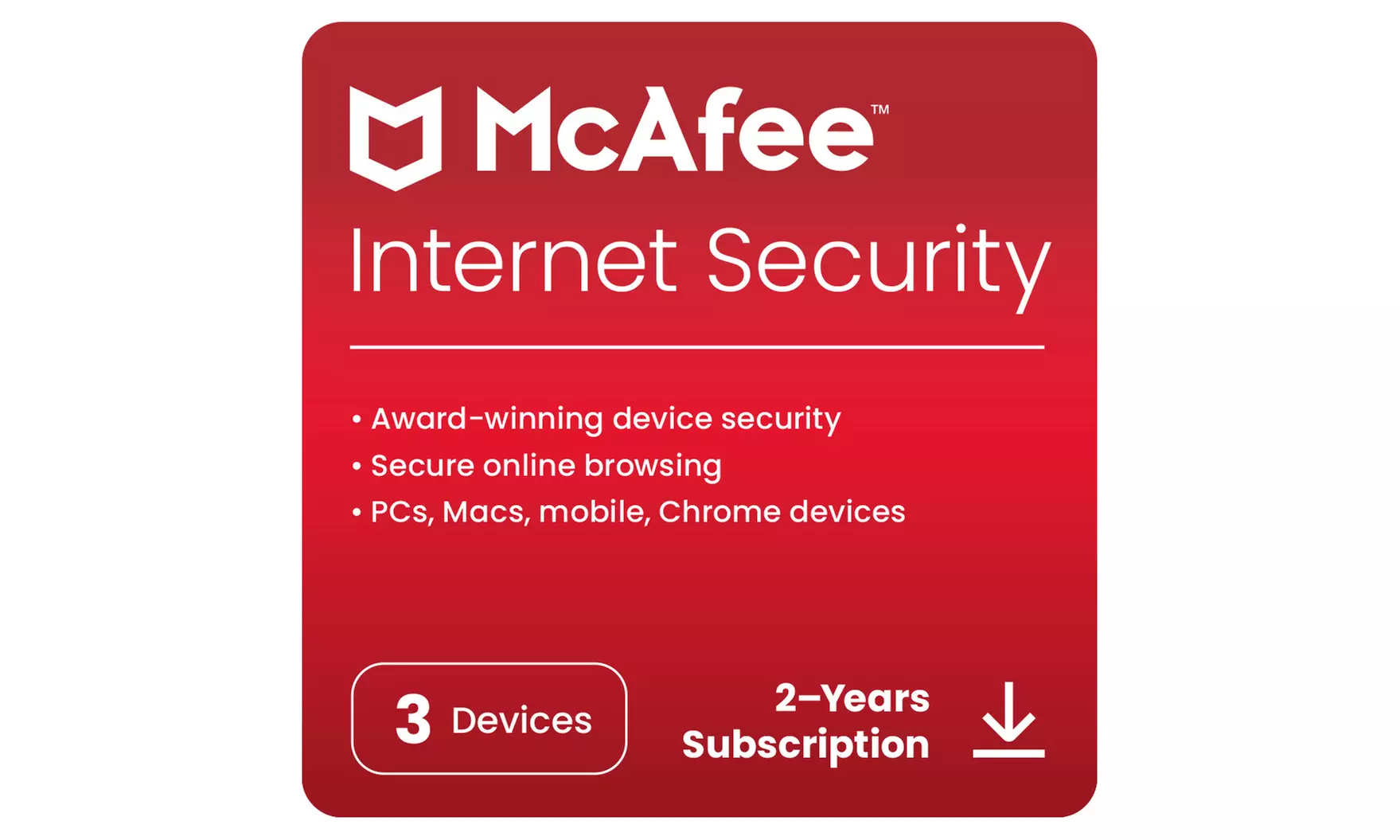 McAfee Internet Security 2025 for 1 or 2 Years