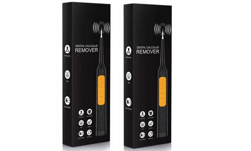 Image 6: Efficient 3 Modes Electric Dental Plaque Remover Kit x1 or  x2