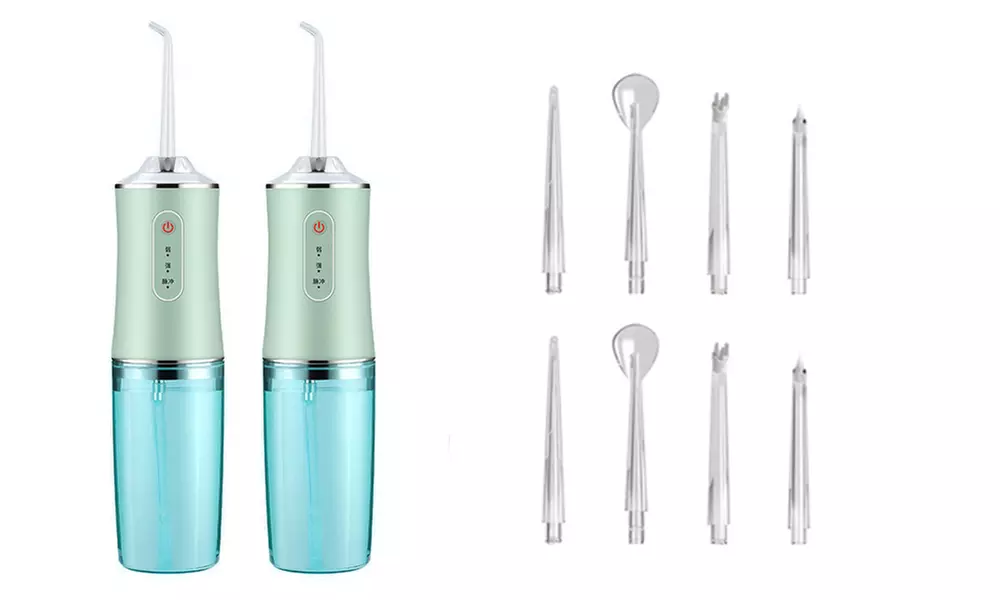 1x oder 2x Elektrische, kabellose Munddusche