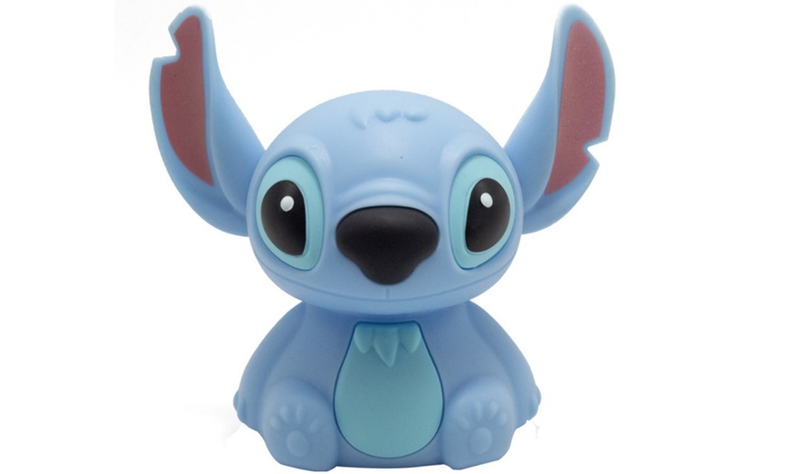 Image 5: Stitch Night Light - USB Rechargeable, 7-Color Touch Lamp