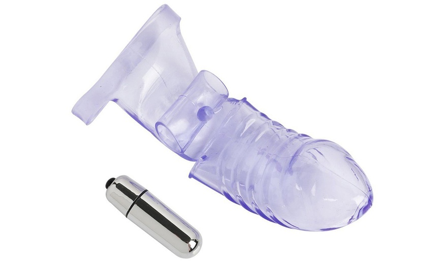 Image 6: Finger G-spot Vibrator Adult Sex Toys Finger Sleeve