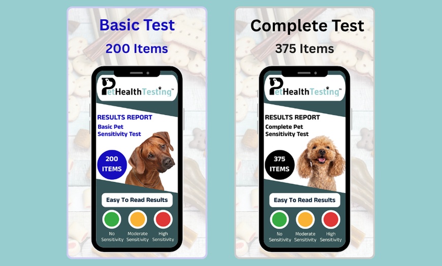 Image 1: Basic Pet Test (200 Items) or Complete Pet Test (375 Items)