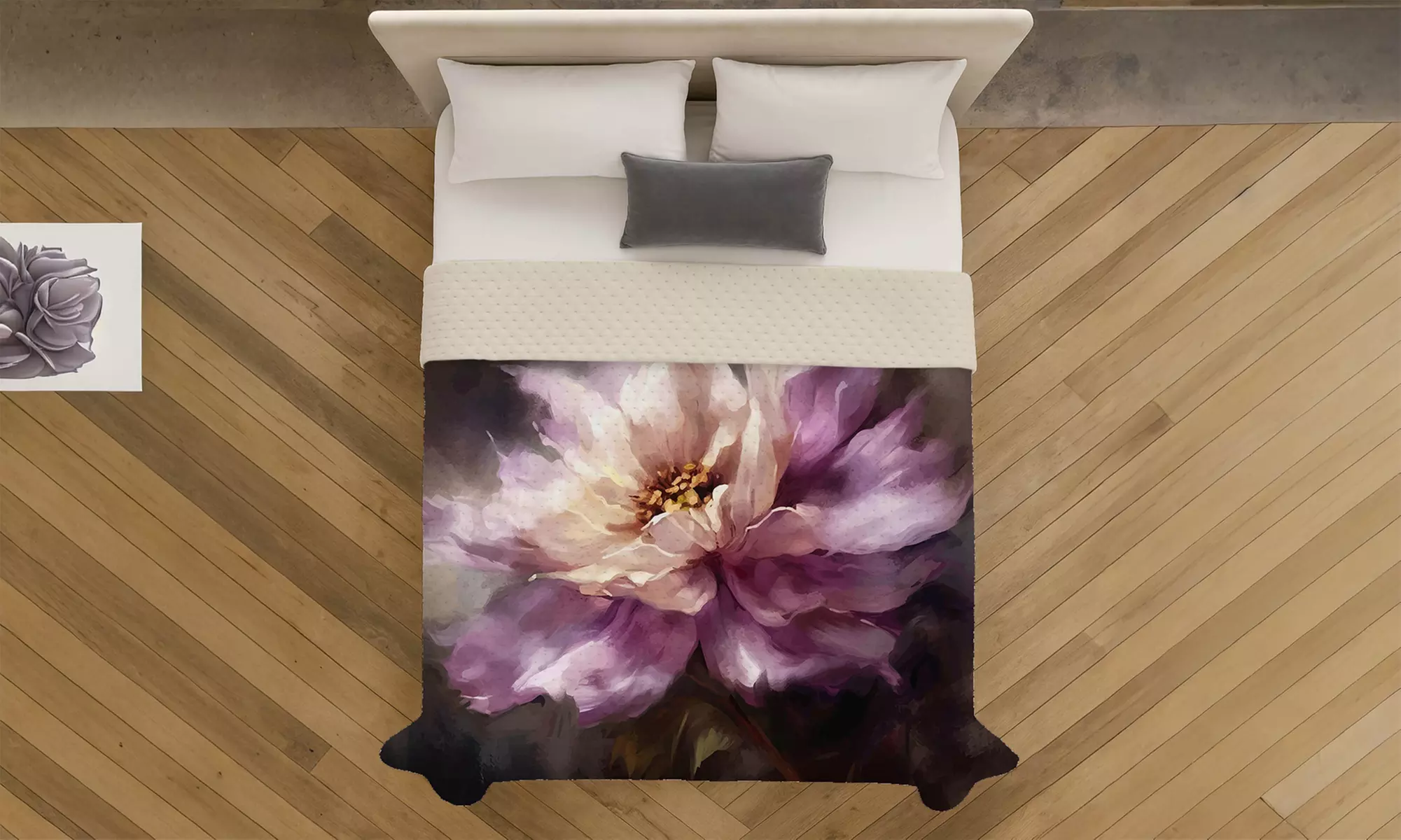 Colcha ligera ideal para primavera y verano