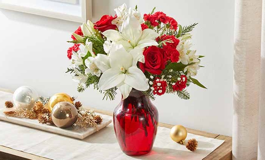 Image 3: FTD Same Day Christmas Bouquets Up to 18% Off 