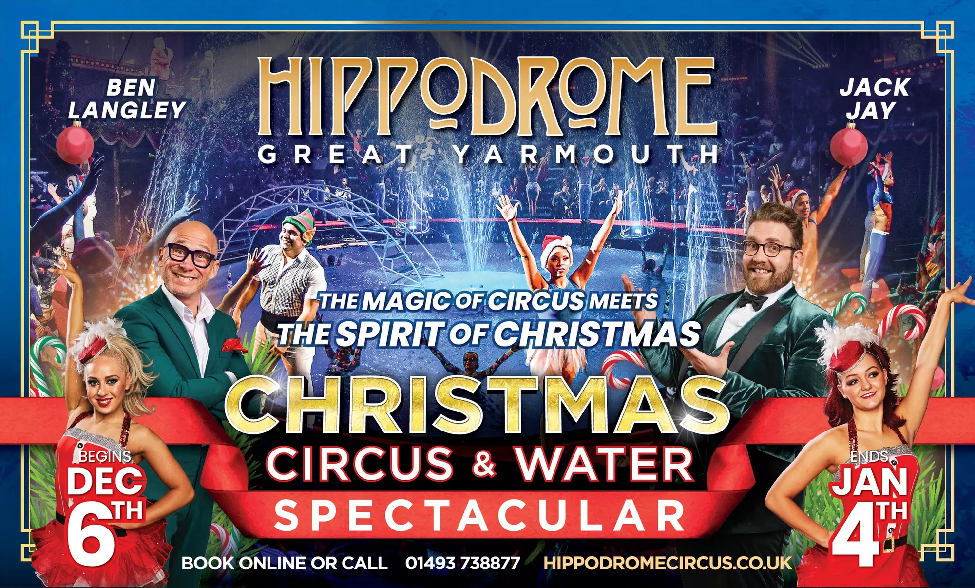 Hippodrome Christmas Spectacular –  Comedy & Circus | Dec 10, 2025 –Jan 4, 2026 (Up to 25% Off) - Primary Image