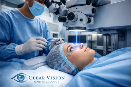 LASIK Custom Optimized Laser Eye Surgery for One Eye - Clear Vision Ophthalmology