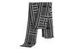 Men Winter Warm Knit Scarf Cashmere Feel Long Scarf - Image 5