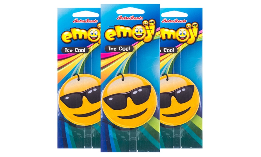 Image 2: Emoji 2D Car Air Fresheners