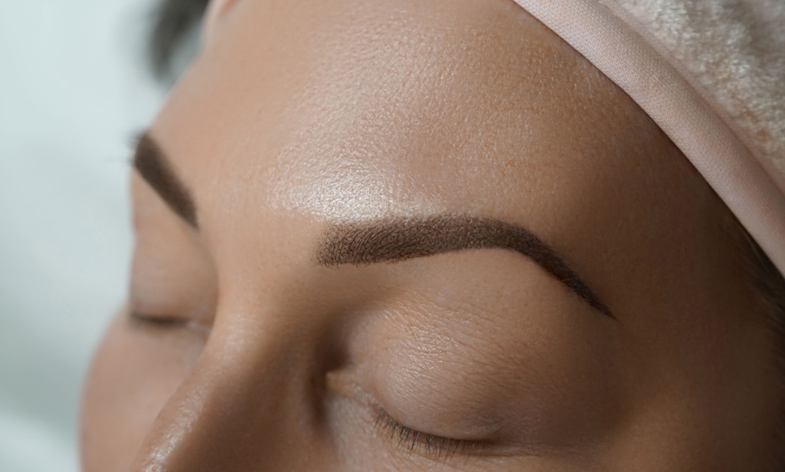Image 8: Get Eyebrow Tattoo Session - Microshading or Hair Stroke
