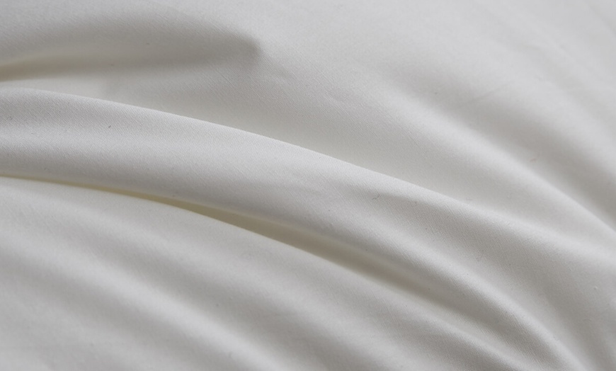 Image 42: 100% Cotton Five Star Hotel Pillow 2 Pack Set