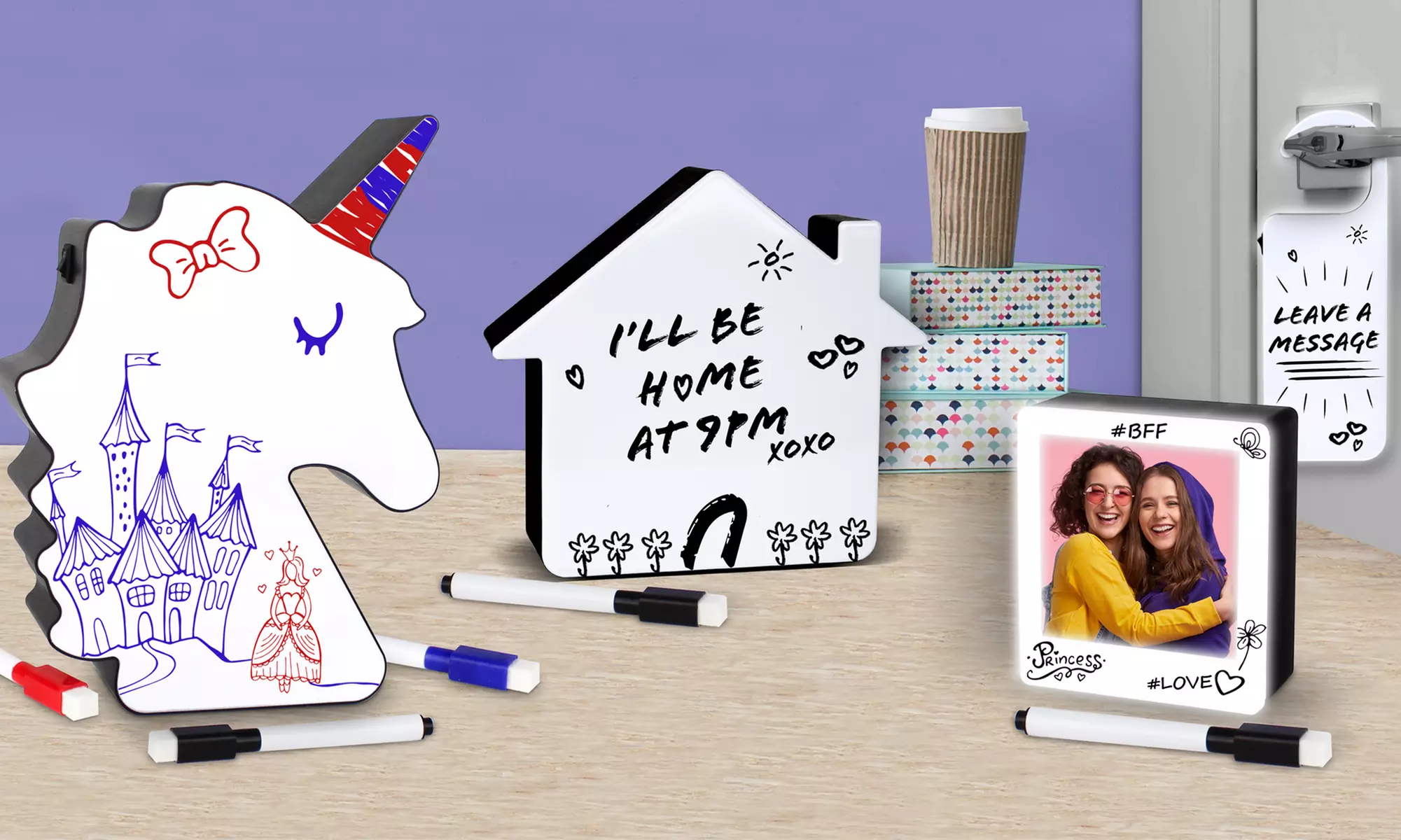 Hearth & Haven LED Light Up Message Boards  - Primary Image