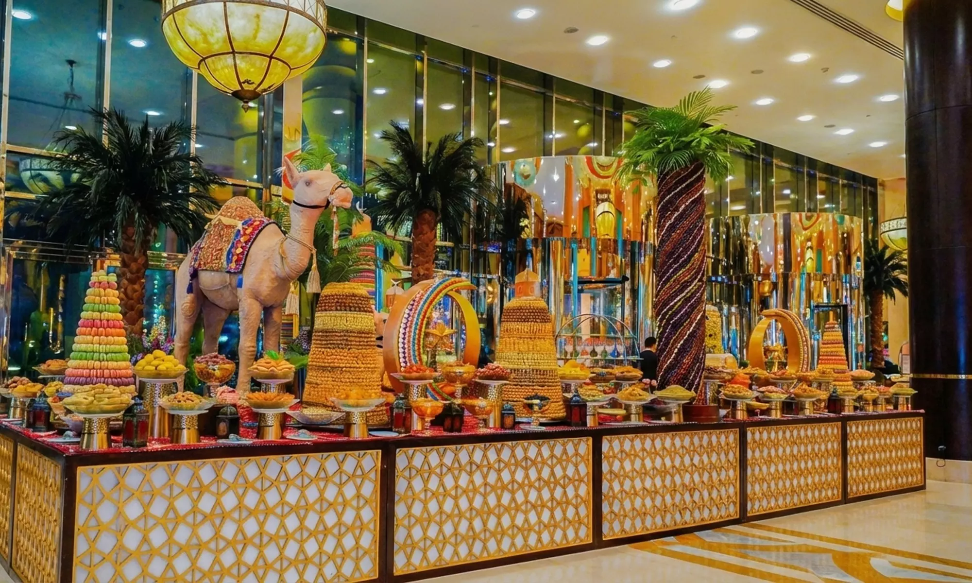 Eid Buffet Plus Live Cooking Stations with Drinks and Outdoor Vibes