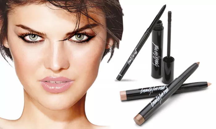 Waterproof Eyeshadow, Light-Up Lip Gloss and Makeup from Beauty For Real (Up to 55% Off). Two Options Available. - Second Medium