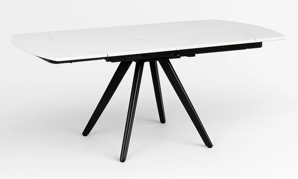 Tavolo allungabile rotante Bakaji