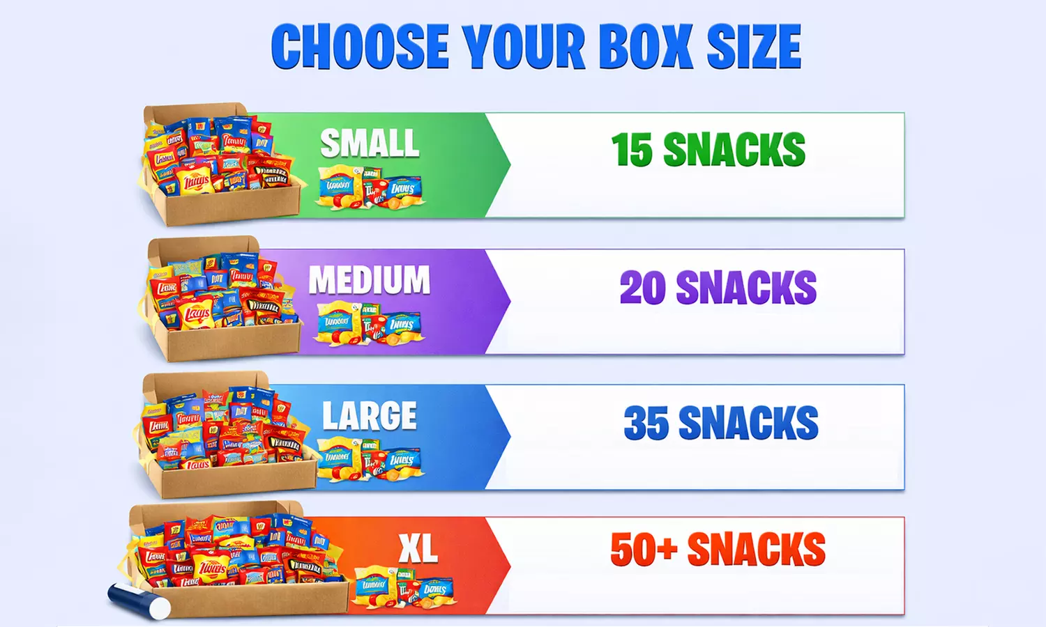 Mystery Snack Box - Surprise Snack & Candy Unboxing Gift