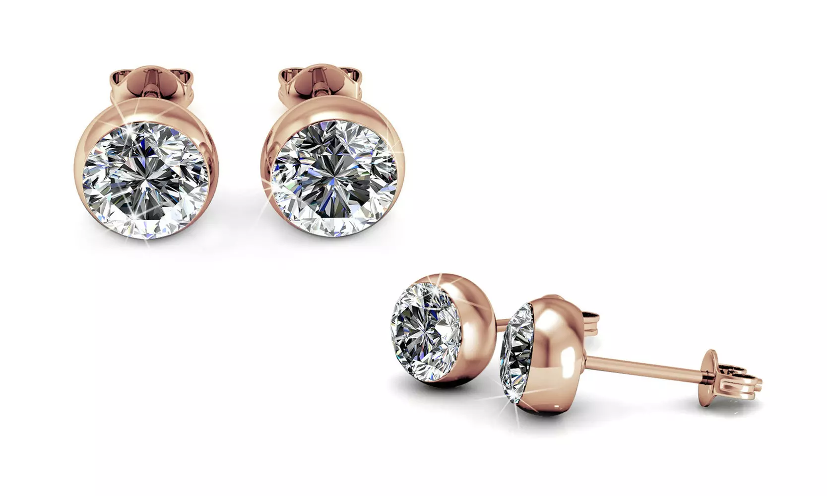 Collane, orecchini e bracciali con cristalli