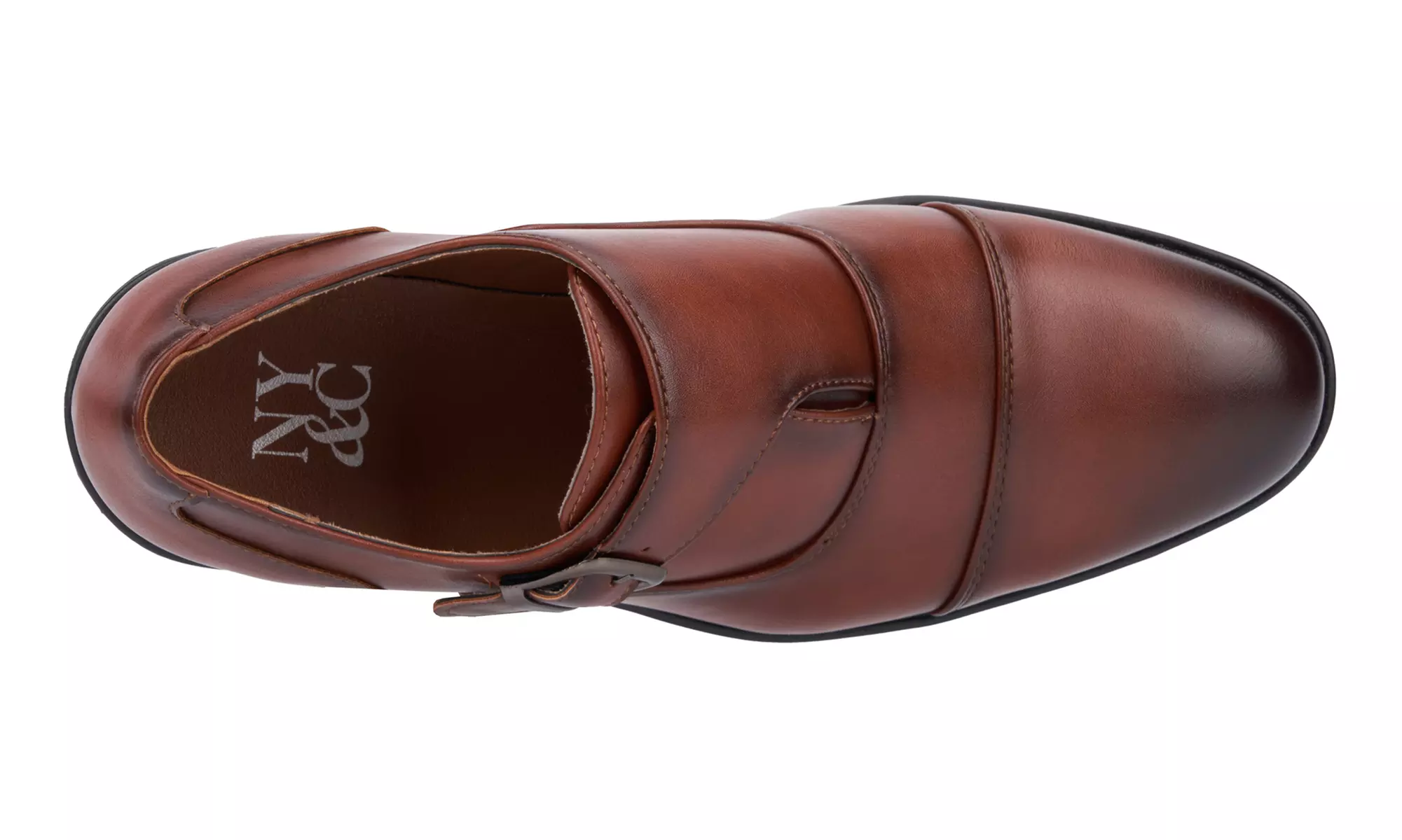 New York & Company Men's Marlon Monk Strap Dress Shoe