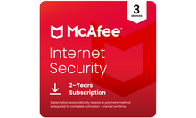 McAfee Internet Security - 3 Devices 2 Years - McAfee Internet Security