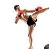 Image 3: Costway Boxing Punching Bag w/Height Adjustable Stand Boxing Gloves