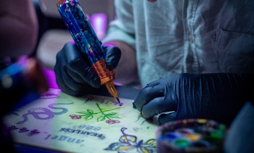 Image 1: Enjoy & Explore Two Hour Ink & Drink Experience  For Up to 4 People 