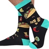 Image 6: Single Pair of Combed Cotton Mid-Calf Socks
