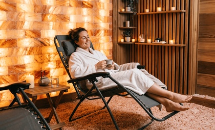 One 60-Min Singles Salt Room for One Person - Float & Salt Healing Center