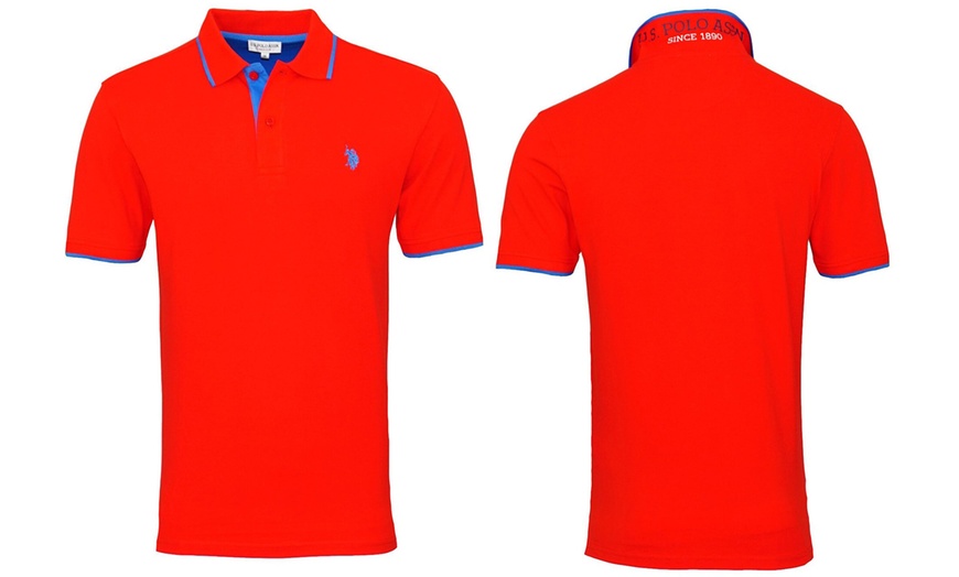 Image 9: U.S. Polo Association lässiges Polo-Shirt für Herren