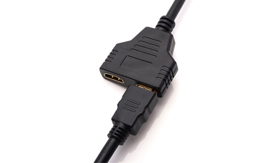 Image 4: HDMI to 2HDMI Splitter Cable