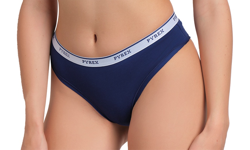 Image 3: Lot de 6 culottes coupe brésilienne Pyrex