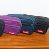 Image 1: Aroosh Triple Pocket Zipped Pencil Case