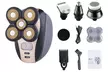 5 in 1 4D Rotary Electric Shaver Beard Trimmer Rechargeable Bald Head Shaver - Second Medium