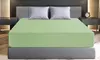 Lux Decor 16-Inch Deep Pocket Easy Fit Premium Soft Microfiber Fitted Sheet