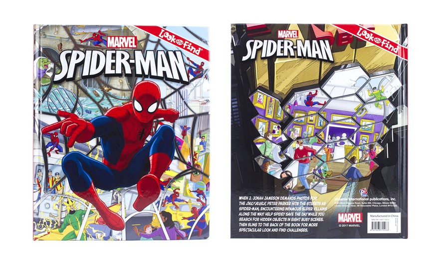 Image 4: Marvel Look and Find Books 3-Pack