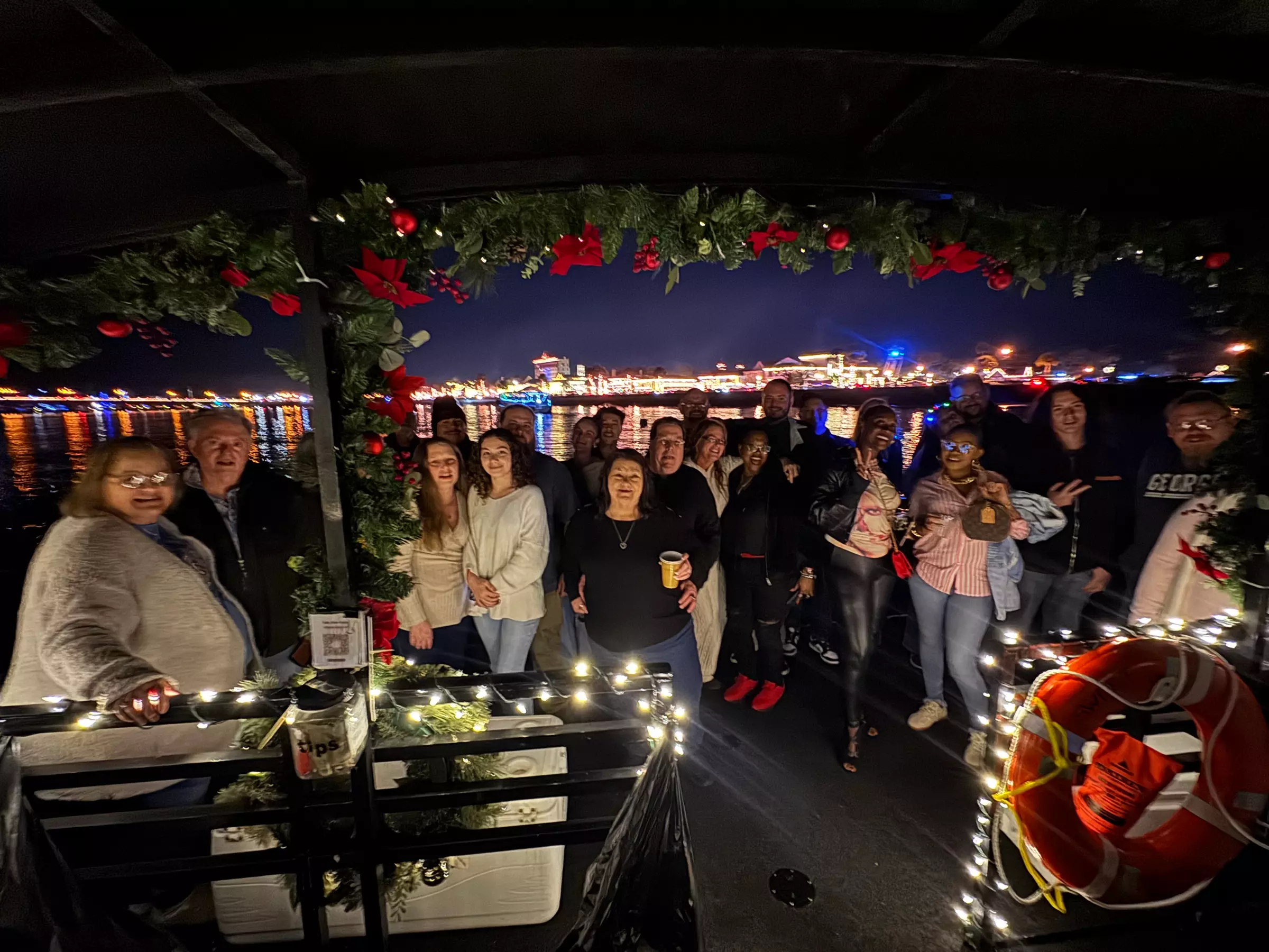 Enjoy Sunset Dinner, Nights of Lights, or New Years Eve Cruises