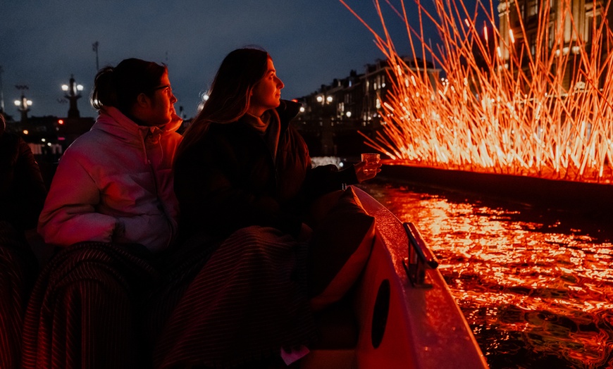Image 7: Lichtkunst op de grachten: rondvaart tijdens Amsterdam Light Festival