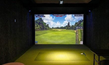 1Hr Golf Sim Session (1-4 People) - The Back Nine Golf in Rochester Hills, MI