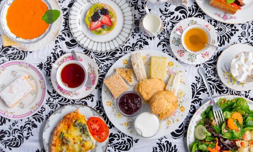 Image 1: Lady Hamilton Afternoon Tea for Two or Four with Optional Mimosas