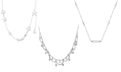 1 o 2 collane Van Amstel in argento sterling placcate in oro 18 ct