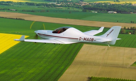 Pilot für einen Tag inkl. Einweisung für 1 Person (ab 16 Jahren) - Flugroute individuell wählbar - Air Marini Adventure Erlebnisflüge und Flugzeugverleih