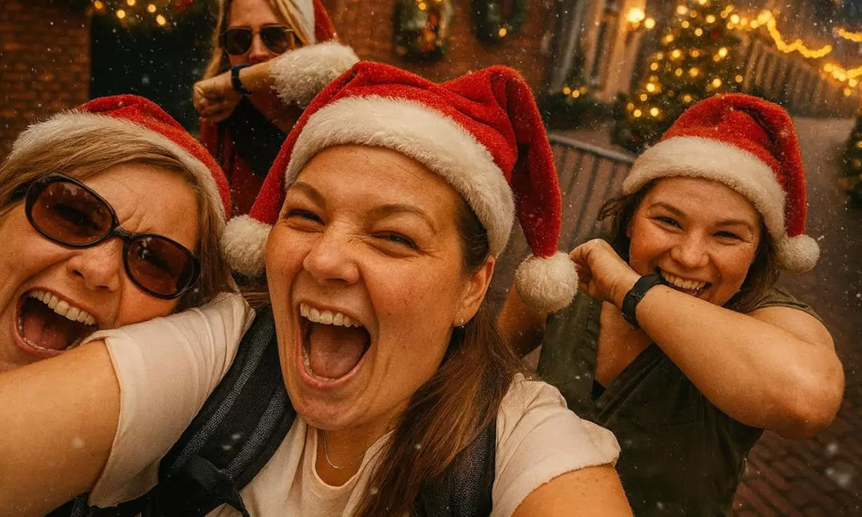 Interaktives Stadtspiel für 1 - 6 Personen oder Crazy Christmas Trail