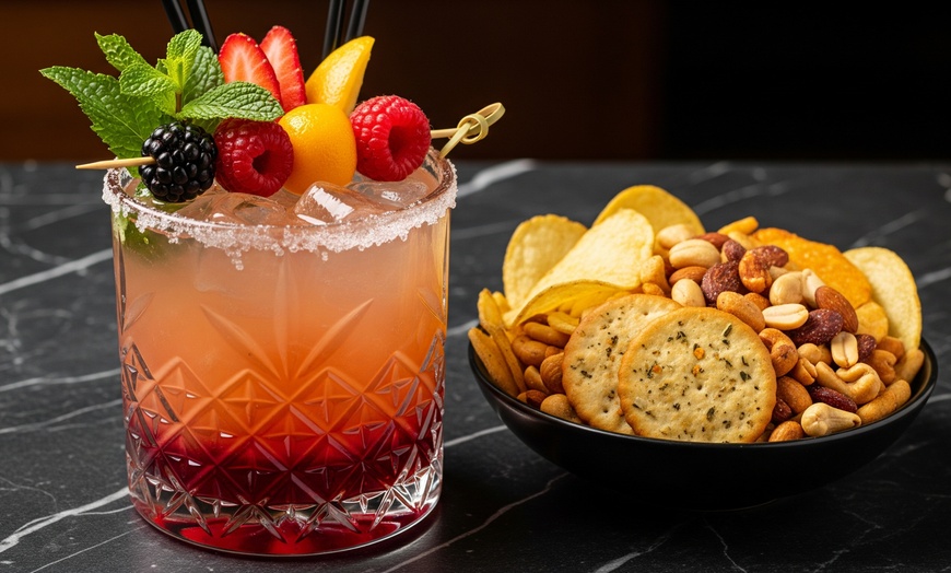 Image 2: 1 - 4 Cocktails nach Wahl inkl. Snack-Mix