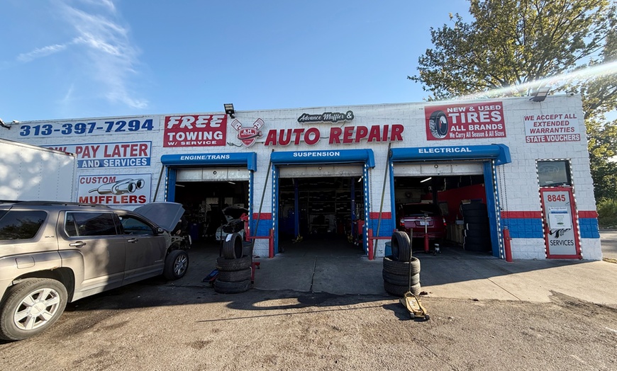 Image 1: Get Your Synthetic Oil Change With Brake Inspection (Full or Standard)