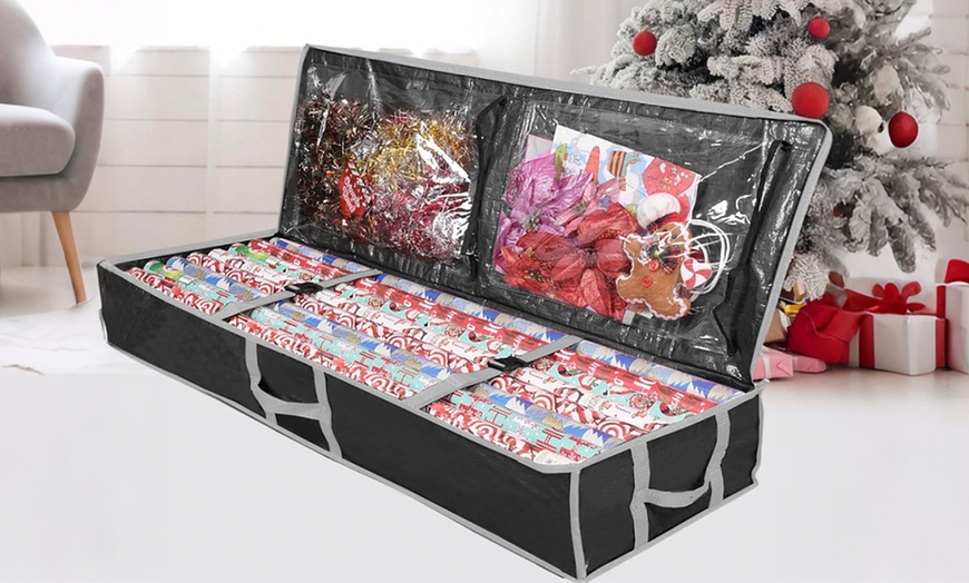 Image 1: Organisateur de papier cadeau