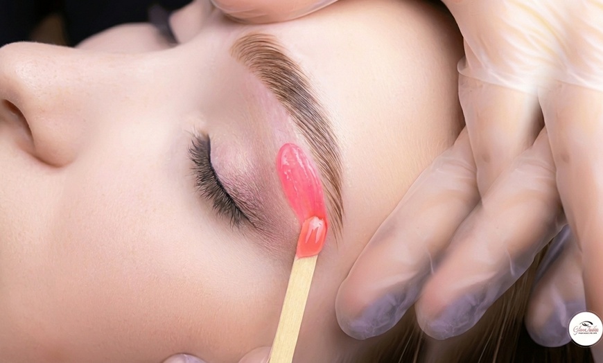 Image 2: Style up w/ Haircut, Three Brow Wax Sessions or a Brow Thread and Tint