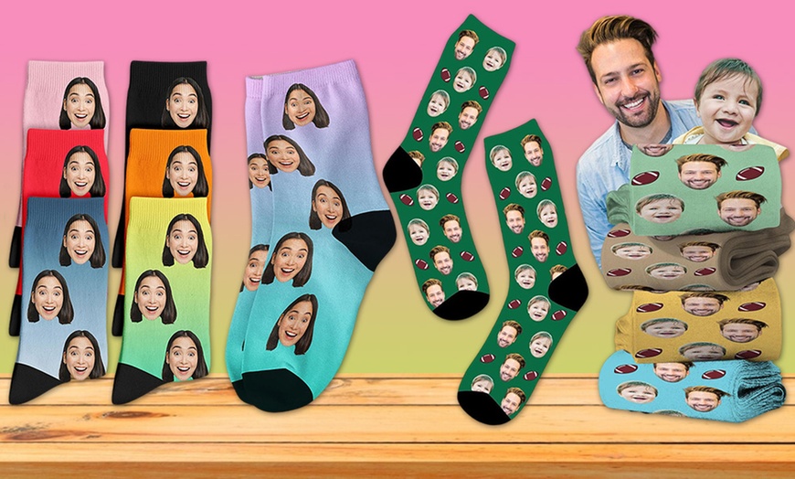 Image 6: Socken & Kniestrümpfe mit Foto