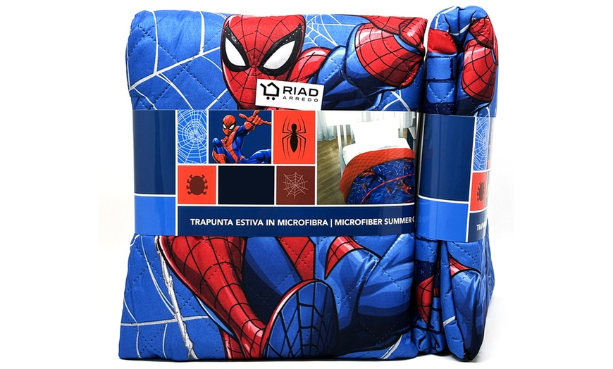 Image 2: Trapuntino singolo Disney Marvel