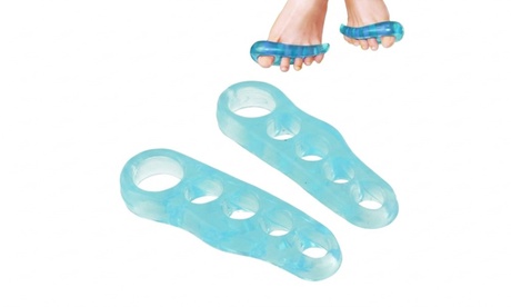 Pro 11 Wellbeing Unisex Blue Pro11 Yoga Toes Spreader And Corrector Pairs: Yoga Top Spreader/3 Pairs